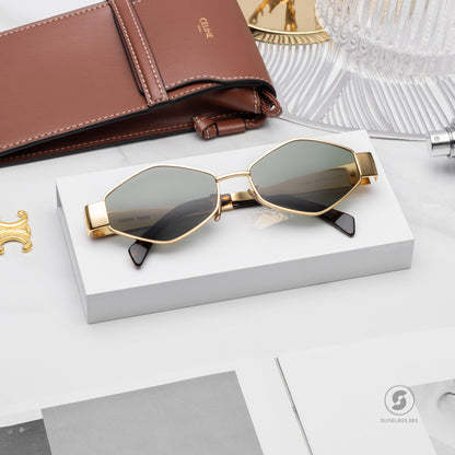 Retro Rectangle Sunglasses – UV400 Polarized