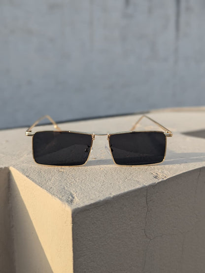 Noir Edge Sunglasses - Metal Frame