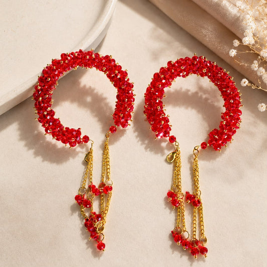 Beaded Gajra Set - 2 Piece
