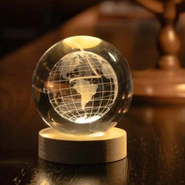 Crystal Ball lamp (Medium - 8cm) - Luxique Collection