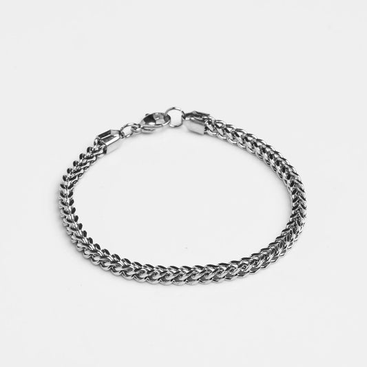 Fox Tail Chain Bracelet - Stainless Steel