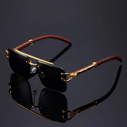 Luxury Leopard Frameless Sunglasses