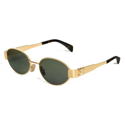 Retro Oval Sunglasses – UV400 Polarized